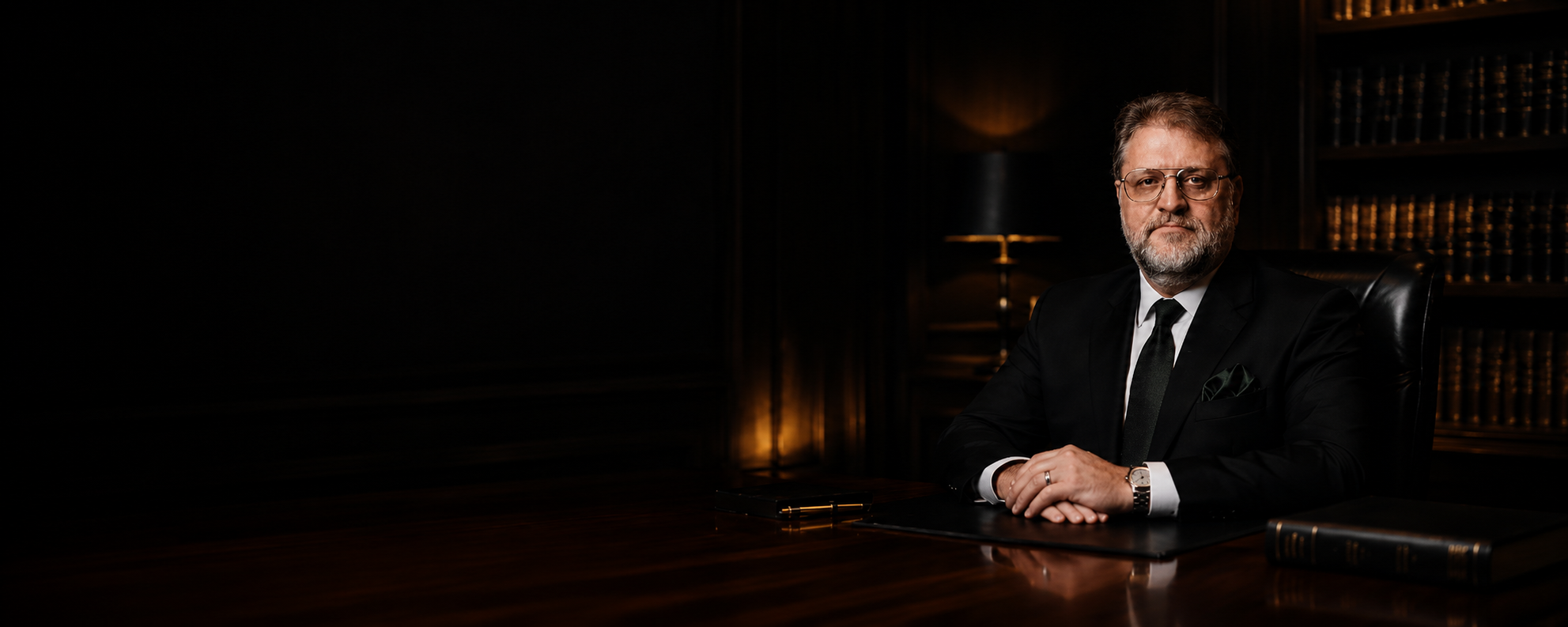 Renato José Ferreira em escritório jurídico