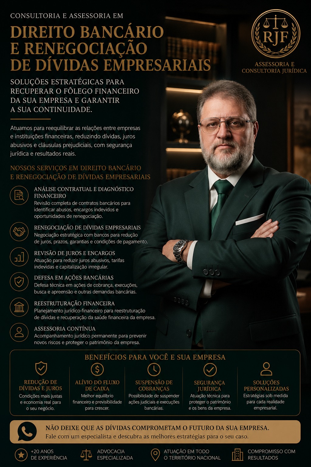 Advogado da RJF Consultoria Jurídica