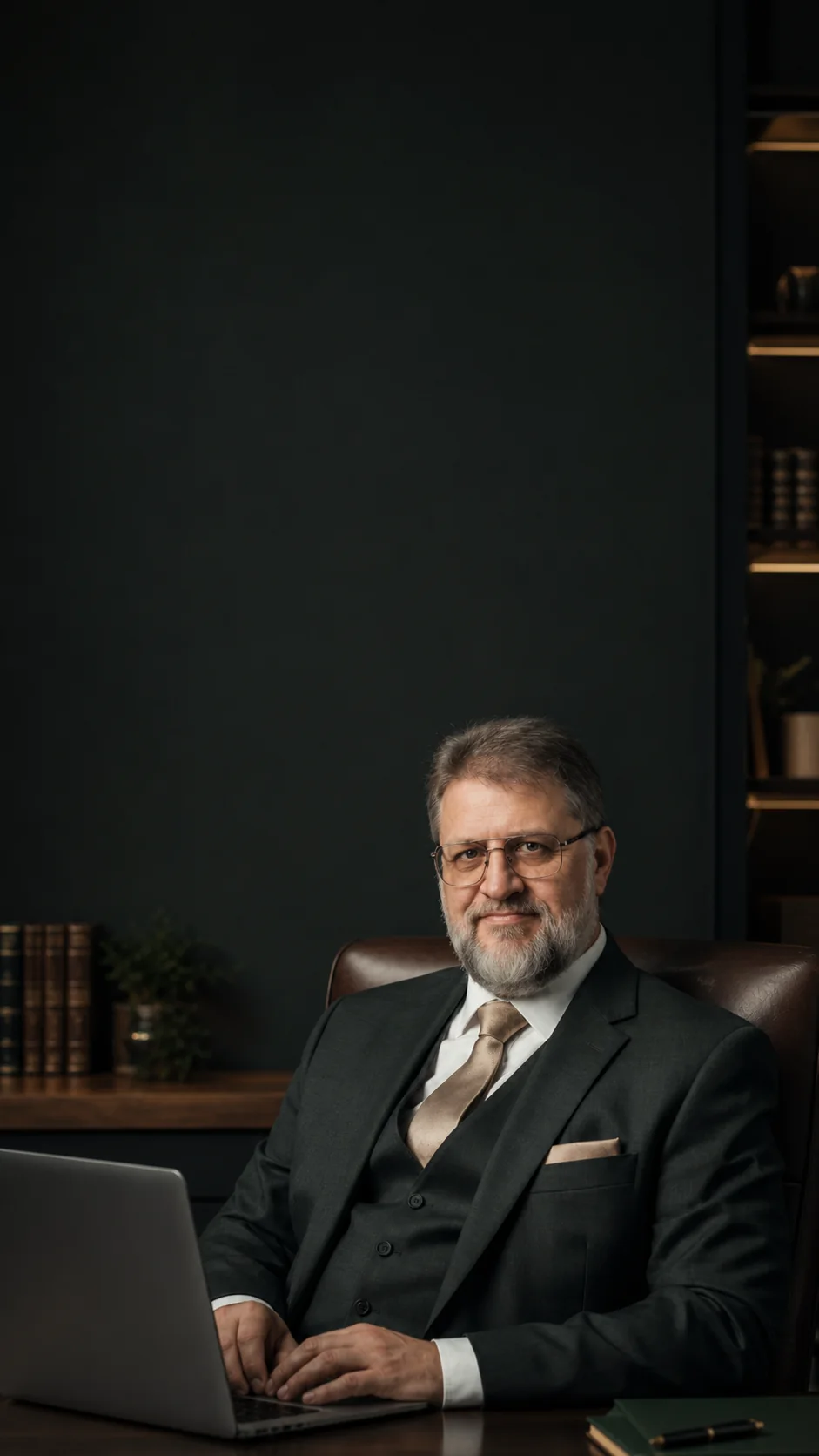 Renato José Ferreira em ambiente jurídico profissional